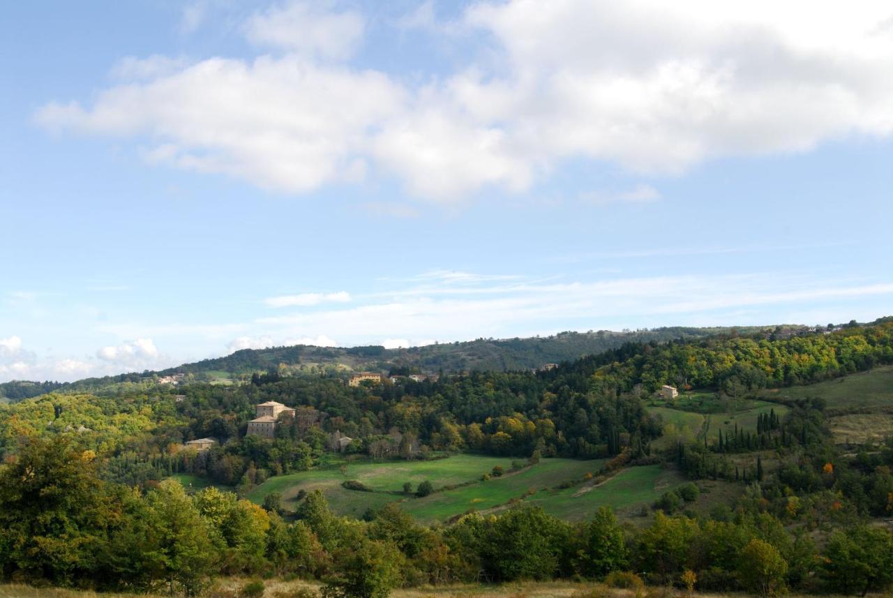 A Stay Surrounded By Greenery - Agriturismo La Piaggia - App 2 Bathrooms Vivo dʼOrcia Eksteriør billede